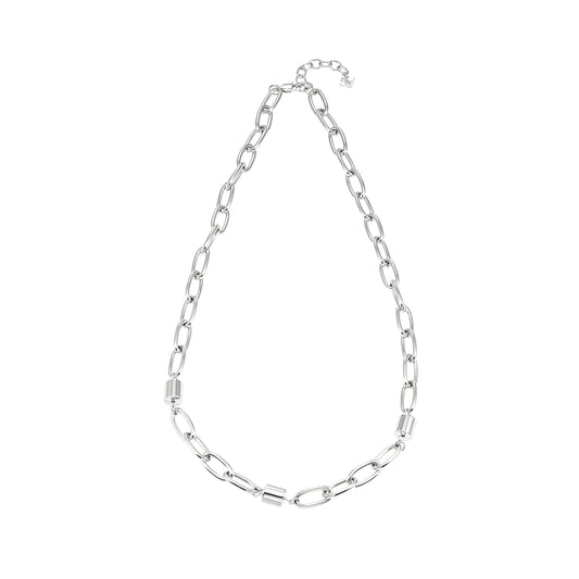 AKELLO SILVER (White Gold): Silver Power Chain for Men