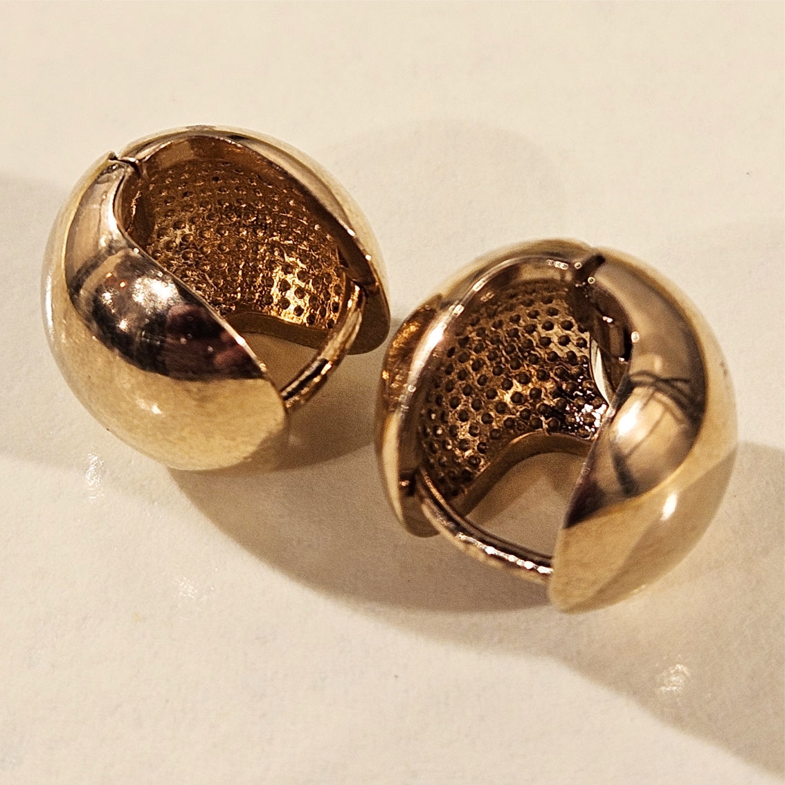 SARINA: Contemporary Ball-Bead Stud Earrings