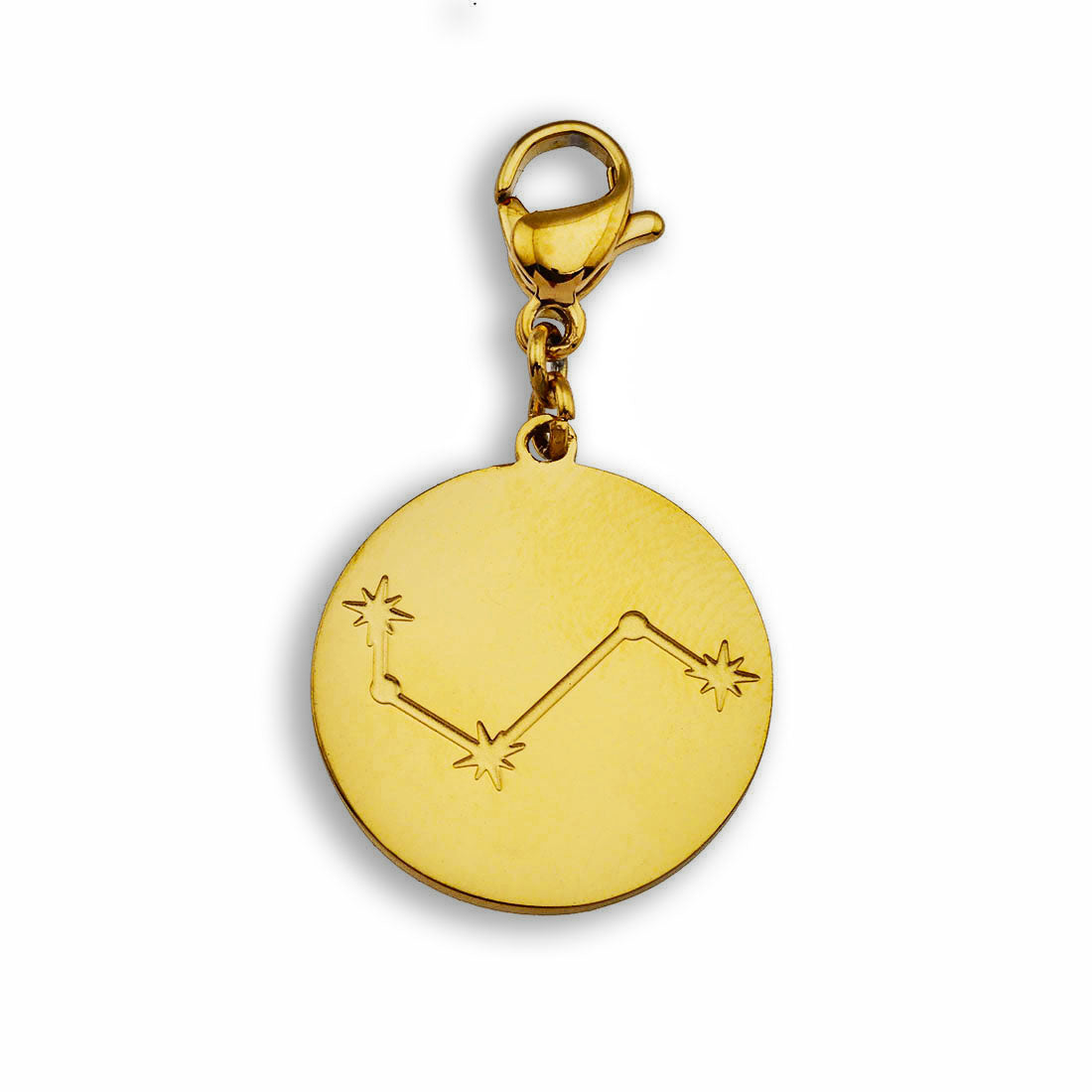 ZODIAC CONSTELLATION Double Sided Charm