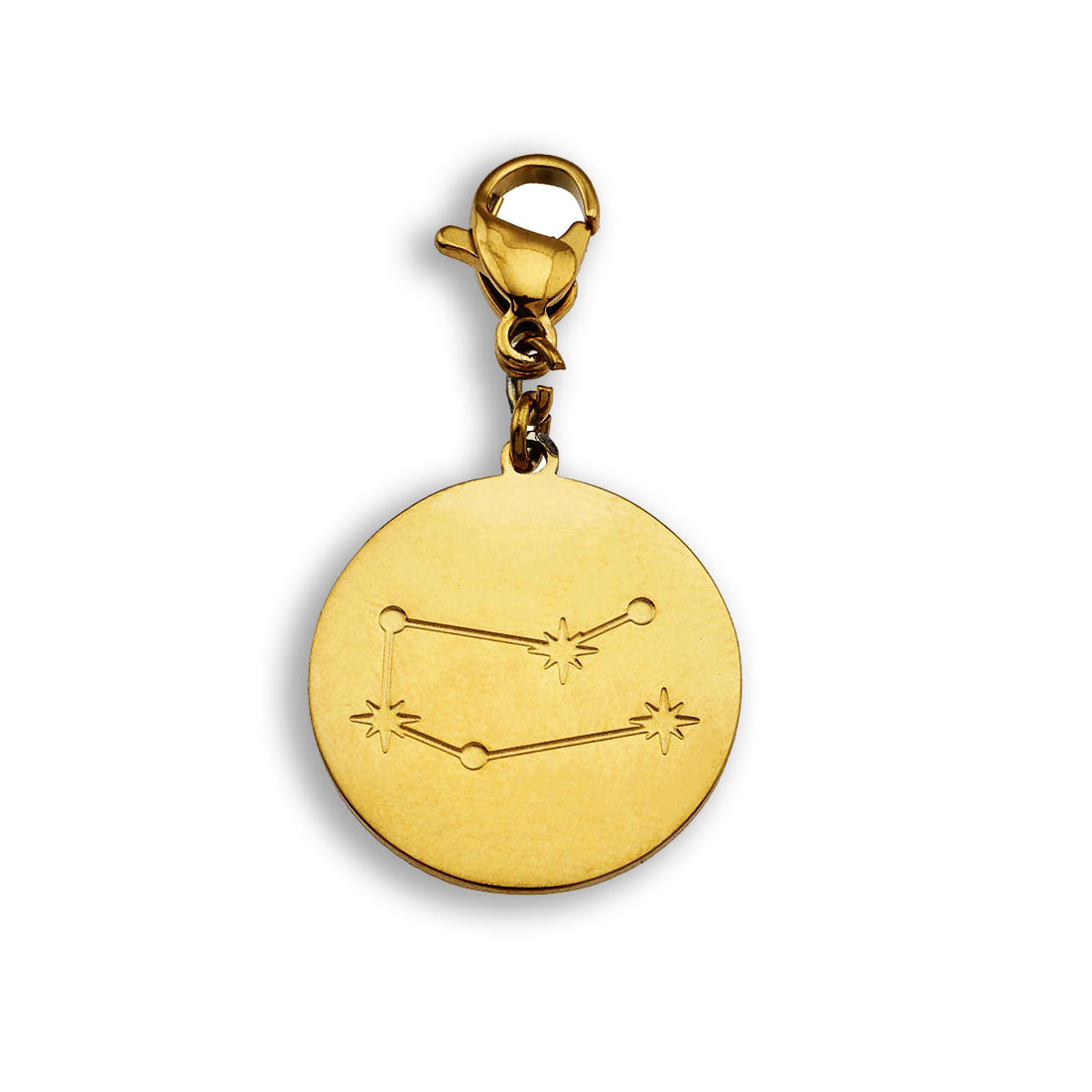 ZODIAC CONSTELLATION Double Sided Charm