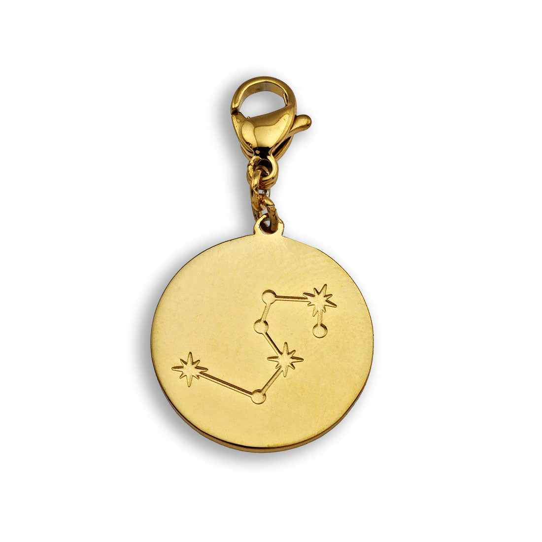 ZODIAC CONSTELLATION Double Sided Charm