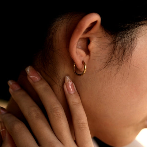 hackney_nine | hackneynine | GABRIELLA21069_Hoops | affordable_jewelry | dainty_jewelry | stainless_steel_jewelry | 18K_gold_jewelry | gold_dipped_jewelry | gold-jewelry | hoops_earrings | classic_hoops | gold_hoops