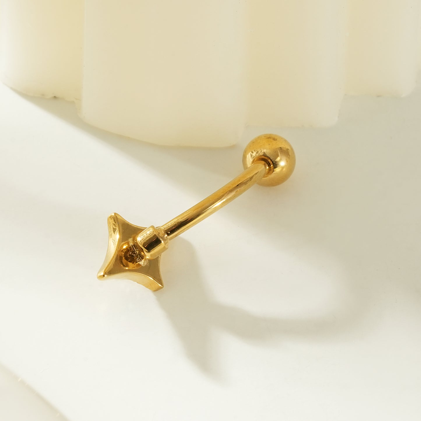 SANORA Gold: Crystal Star Navel Jewellery