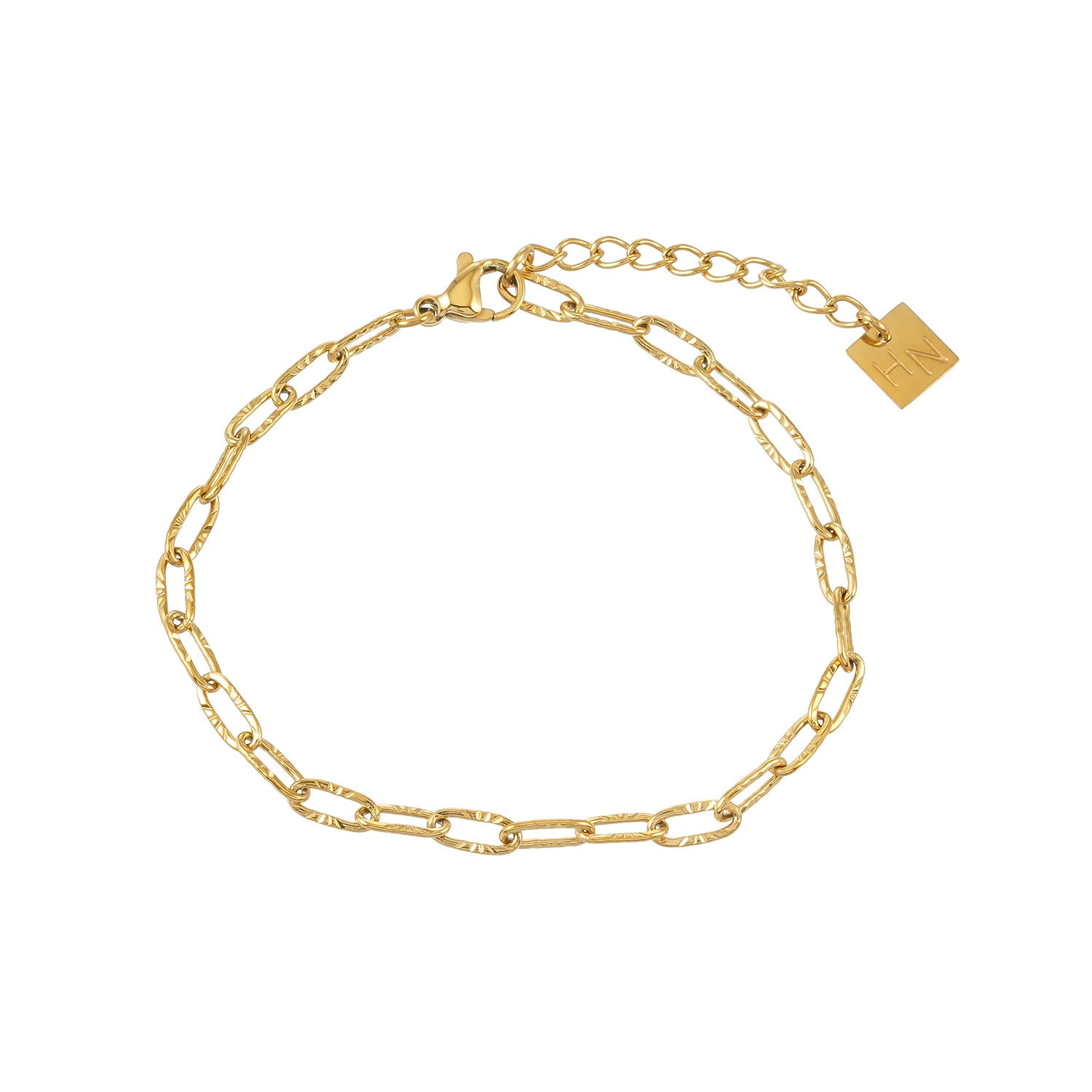 TIKI Gold: Dailywear Essential Mini Paper-Clip Chain Bracelet