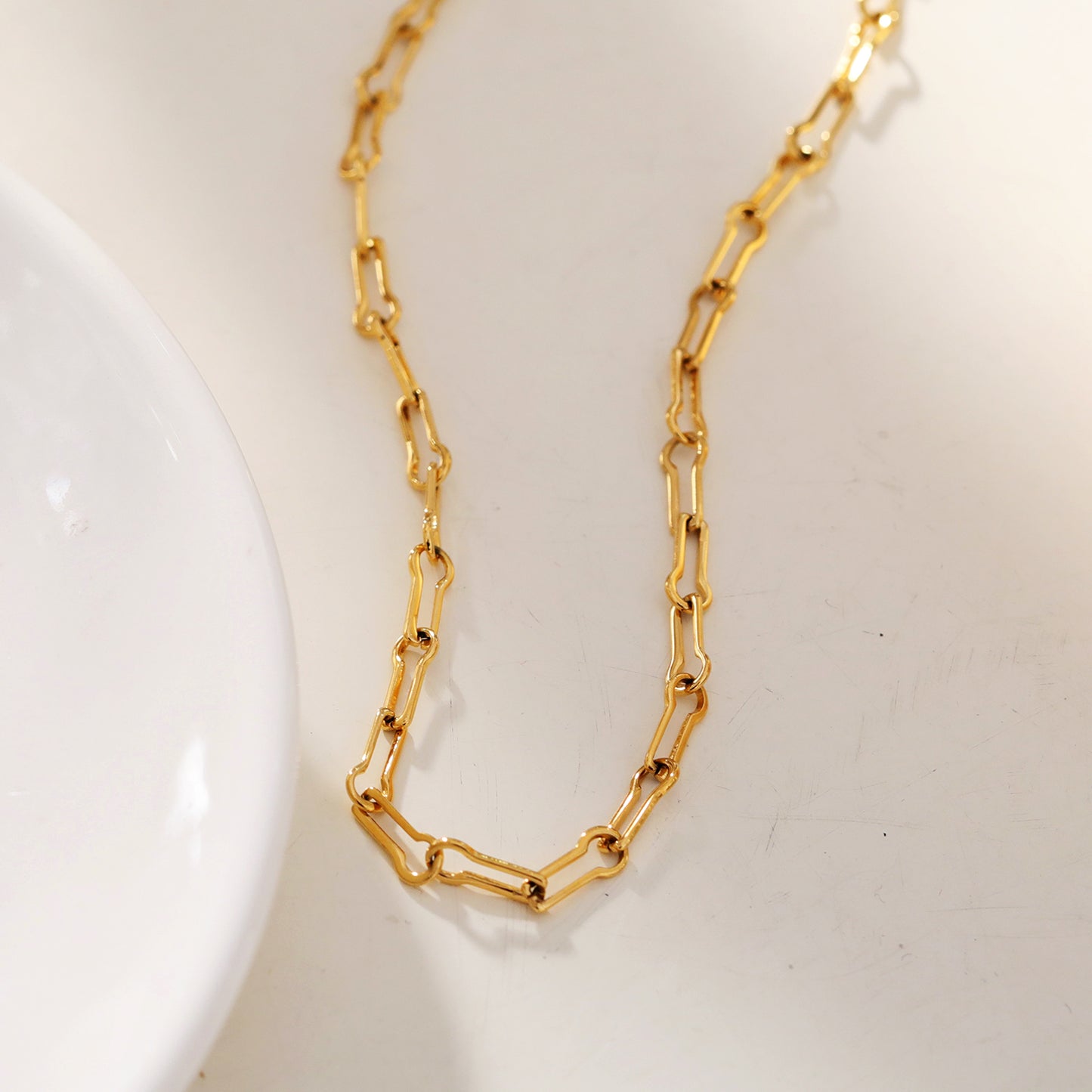 hackney-nine | hackney-nine-jewellery | paperclip-chain-necklace