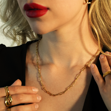 hackney-nine | hackney-nine-jewellery | paperclip-chain-necklace