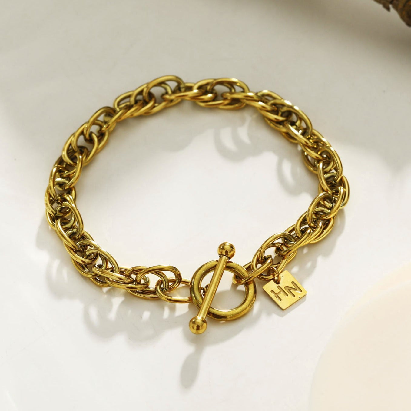 Chain Links Patches Bracelet S00 - Fashion Jewelry MP2777