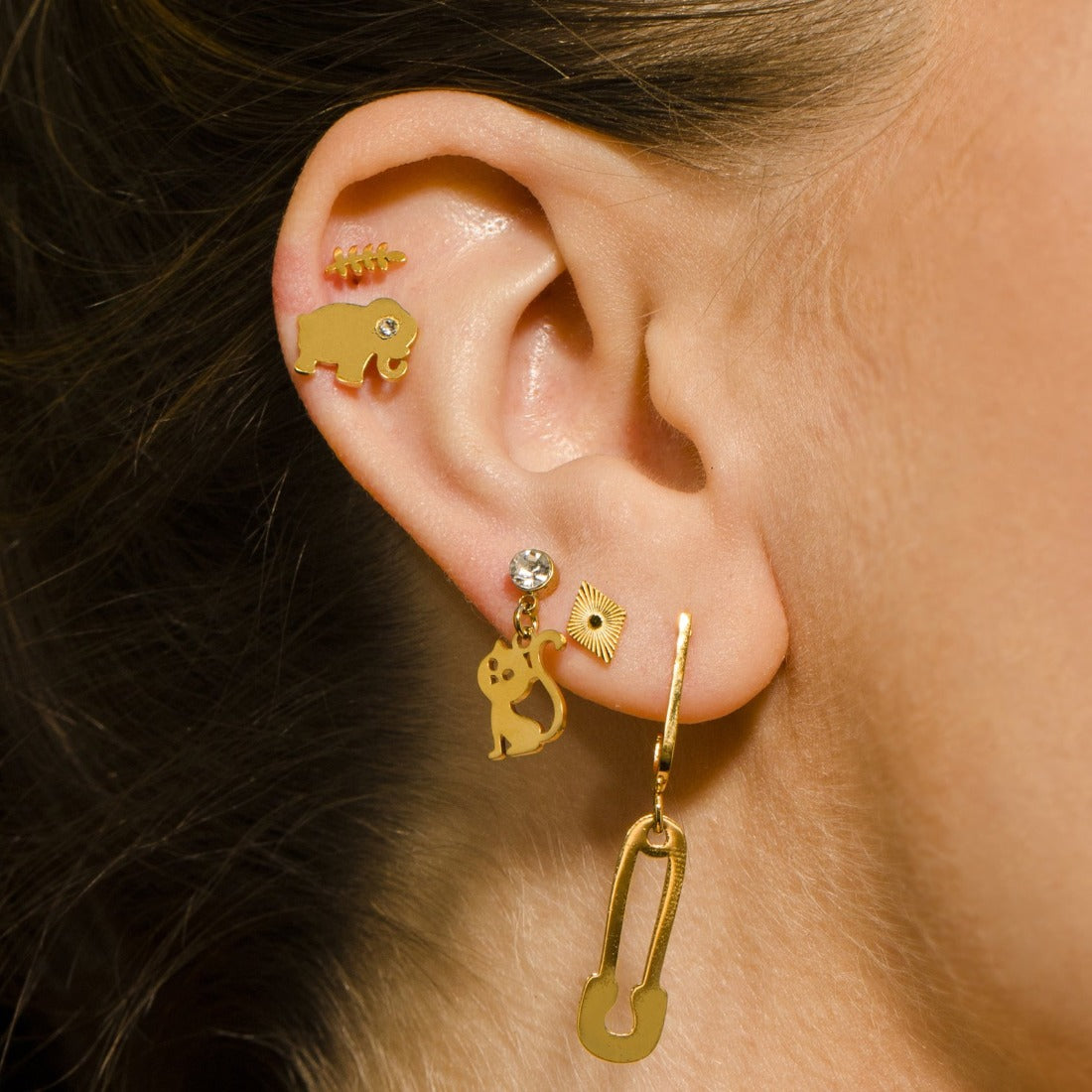 hackney_nine | hackneynine | BRIXTON21266_earrings | safety_pin_earrings | affordable_jewelry | dainty_jewelry | stainless_steel_jewelry | 18K_gold_jewelry | gold_dipped_jewelry | gold-jewelry | punk_rocker