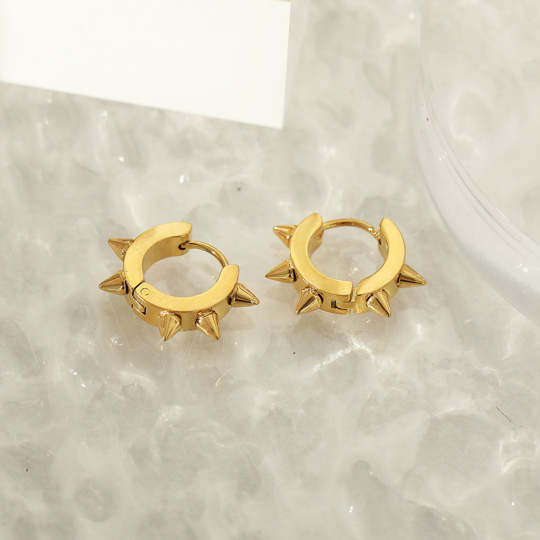 hackney_nine | hackneynine | EMERALDA 212801 | spike_jewelry | spiky_jewelry | affordable_jewelry | dainty_jewelry | stainless_steel_jewelry | 18K_gold_jewelry | gold_dipped_jewelry | gold-jewelry | punk_rocker