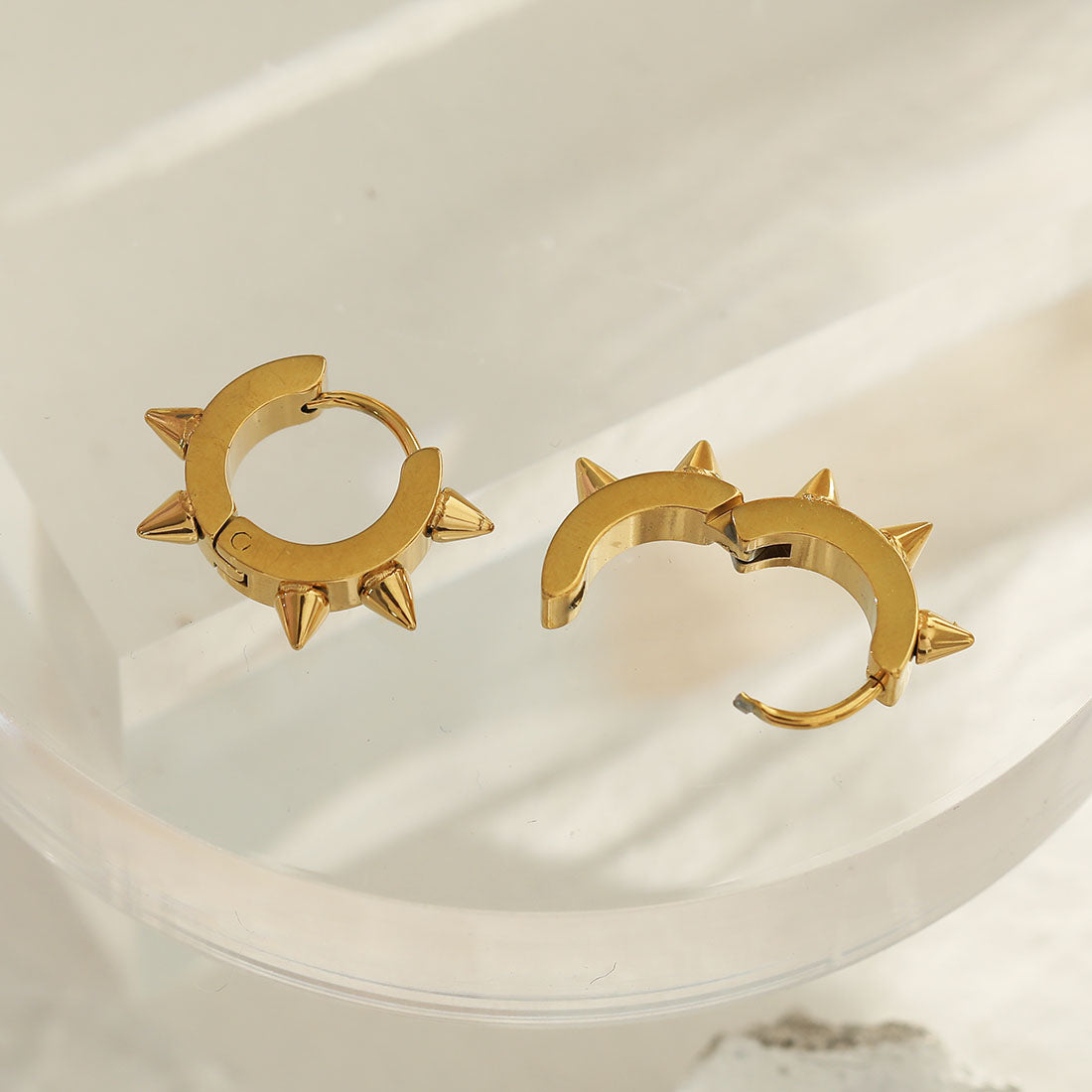 hackney_nine | hackneynine | EMERALDA 212801 | spike_jewelry | spiky_jewelry | affordable_jewelry | dainty_jewelry | stainless_steel_jewelry | 18K_gold_jewelry | gold_dipped_jewelry | gold-jewelry | punk_rocker