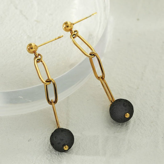 hackney_nine | hackneynine | KARLA21254_earrings | affordable_jewelry | dainty_jewelry | stainless_steel_jewelry | 18K_gold_jewelry | gold_dipped_jewelry | gold-jewelry | lava-stone-jewelry