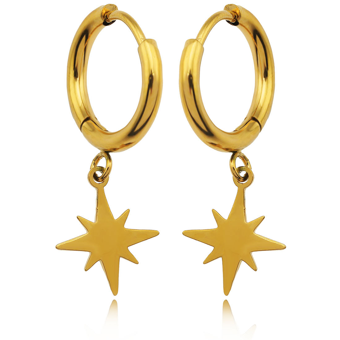 hackney_nine | hackneynine | KAYLIN21255_earrings hoops | affordable_jewelry | dainty_jewelry | stainless_steel_jewelry | 18K_gold_jewelry | gold_dipped_jewelry | gold-jewelry | star_earrings