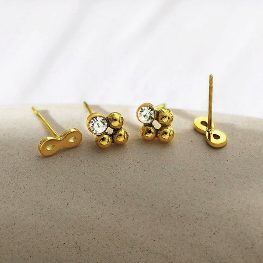 RENCE 2-Pair Stud Earrings Set